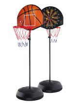 Стойка с баскетболно табло и дартс MAXIMA /300686/