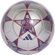 Футболна топка ADIDAS UCL Club 2025/2026 League Stage, Размер 5, Сив с лилав /36019603/