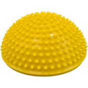 Balance massage half sphere MAXIMA, Ø16.5 cm, Yellow /20071001/