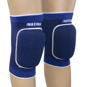 Наколенки за волейбол MAXIMA, За възрастни, С възглавнички от PU пяна, Сини /20050002/