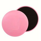 Плъзгащи дискове за фитнес – 2 броя слайдъри за корем и цялото тяло, Розови /30008902/