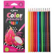 Цветни моливи Yalong, 12 цвята /120054/