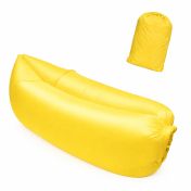 Въздушно легло MAXIMA, 230х70 см, Жълто /60014507/