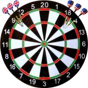 Дартс MAXIMA, 14.3 инча (36.3 см), С 6 стрели и метална мрежа, Двустранен /200930/