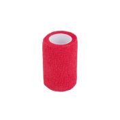 Лента за фиксиране на футболни кори и чорапи MAXIMA, Ширина 75 мм, Дължина 4.50 м, Червена /49004703/