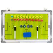 Треньорска дъска за футбол MAXIMA, 45х30 см, Комплект с магнити, два маркера и гъба /20083301/