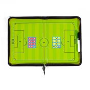 Дъска треньорска, сгъваема, за футбол MAXIMA, Комплект с магнити и маркер с гъба /20084301/