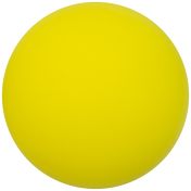 Детска топка от пяна MAXIMA, 18 см, Жълта /20072101/