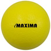 Топка за доджбол, народна топка, хандбал MAXIMA Alligator skin, 6 инча / 15 см, Жълта /20091901/