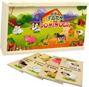 Домино дървено с домашни животни MAXIMA /270706/