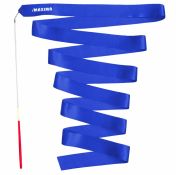 Лента за художествена гимнастика MAXIMA, 6 м*5 см, Тъмносиня /20073909/