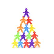 Конструктор MAXIMA, 500 грама, С елементи в различни цветове /270399/