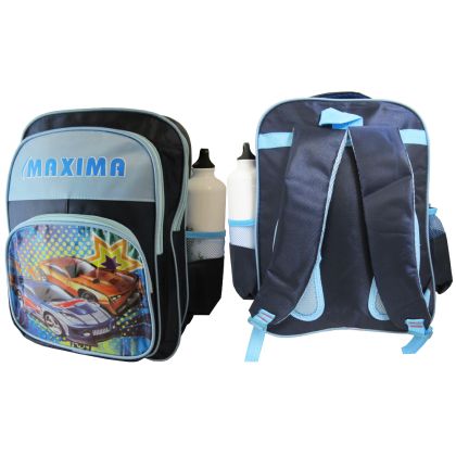 Раница ученическа с 2 прегради MAXIMA SPEED CLUB, С коли /15068602/