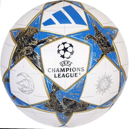 Футболна топка ADIDAS UCL 2025/2026 League Stage, FIFA Quality, Размер 5, Безшевна, В кутия /36019301/