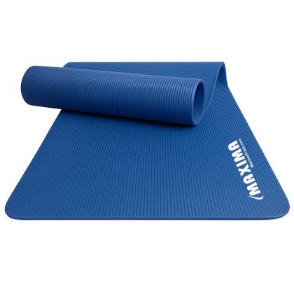 Постелка за гимнастика MAXIMA, 183x62x1.5 см, NBR, Синя /30000903/