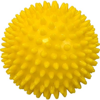 Топка масажна MAXIMA, Плътна, 85 мм, Жълта /31068301/