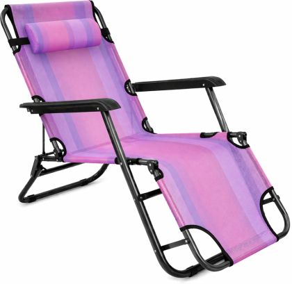 Сгъваем стол, шезлонг, легло 3 в 1 MAXIMA, 153 см, Дизайн 3 /60020703/