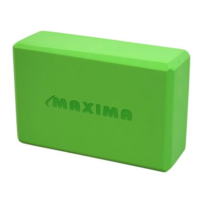Йога блок MAXIMA, 23х15х8 см, Изработен от EVA, Светлозелен /30001501/