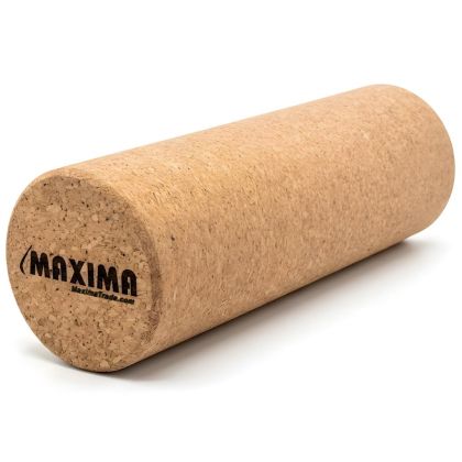 Коркова фитнес ролка, фоумролер MAXIMA, 30 x Ф10 см /300003/