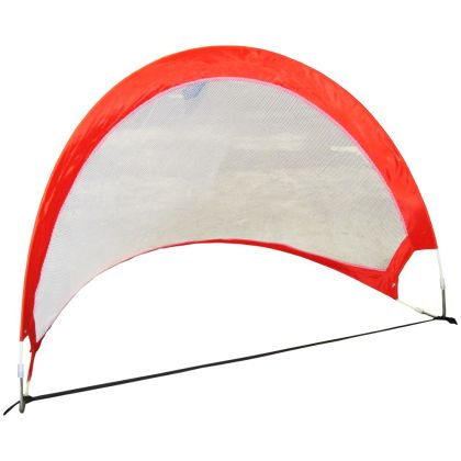 Врата за мини футбол MAXIMA, POP-UP, 120х76х76 см, Червена /30060701/