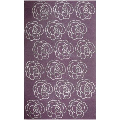 Garment decoration roses with shiny stones /490907/