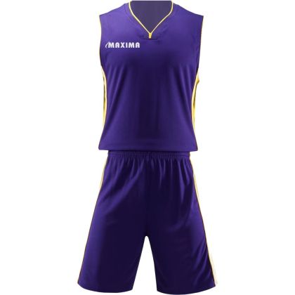 Basketball kit MAXIMA, Purple with Yellow, size 30 /40024201/