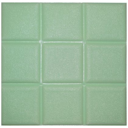 Decorative 3D wall panel 30 x 30 cm, self-adhesive, Green /51000402/