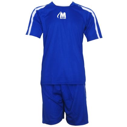 Football / volleyball / handball kit, jersey with shorts - Blue with White, MAXIMA, XL /40018301/