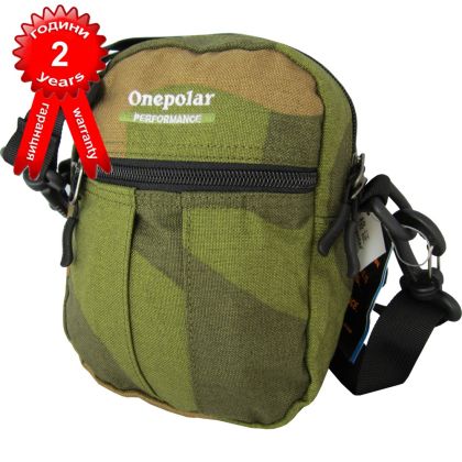 Shoulder bag ONEPOLAR, Green, 2 years warranty /PO520702