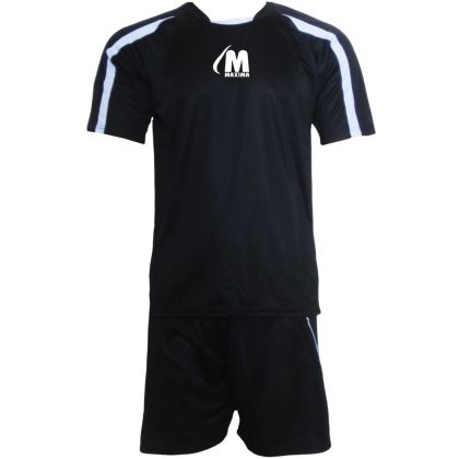 Football / volleyball / handball kit, jersey with shorts - Black with White, MAXIMA, 2XL /40018001/
