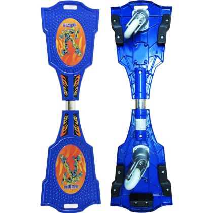 Скейтборд vigorboard (waveboard, rockboard), Алуминиев, Син /20013902/