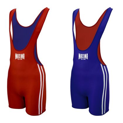 Wrestling and weightlifting singlet, reversible, adult sizes, size M /40031301/