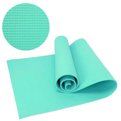 Camping and hiking mat MAXIMA, 175x50x0.6 cm, Light Green /60017106/