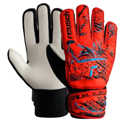 Goalkeeper gloves REUSCH ATTRAKT STARTER SOLID, negative cut, size 10 /40058003/