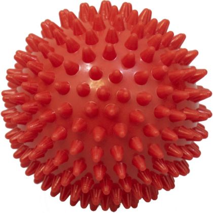Massage ball MAXIMA, solid, 85 mm, Red /31068305/