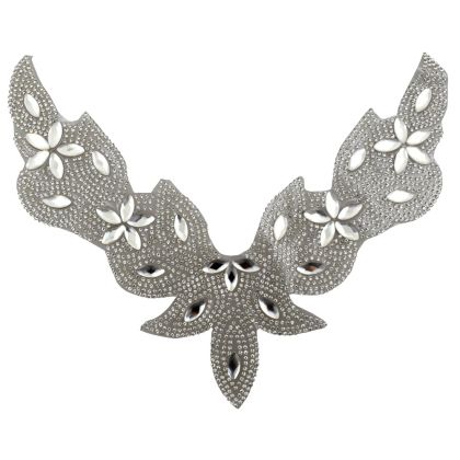 Garment decoration necklace with diamond stones /490905/