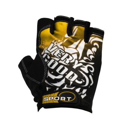 Cycling gloves MAXIMA, yellow /40052201/