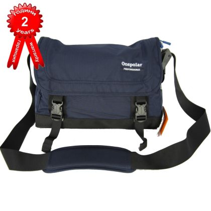 Shoulder bag ONEPOLAR, Blue, 2 years warranty /PO523702