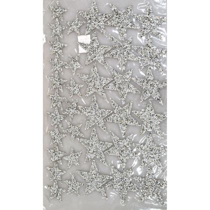 Garment decoration stars with stones /490909/