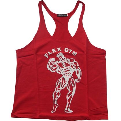 Fitness tank top, Red, size L /40040202/