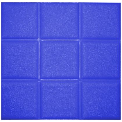 Decorative 3D wall panel 30 x 30 cm, self-adhesive, Blue /51000305/