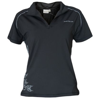 Women's short sleeve T-shirt ONEPOLAR, Black, Size L /PO294103