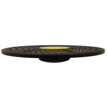 Balance disc MAXIMA, 36 cm, Black with Yellow /31020201/