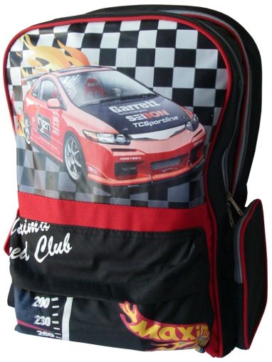Ученическа раница MAXIMA SPEED CLUB, 44х34x21 см, Със забележка в хастара /150673/