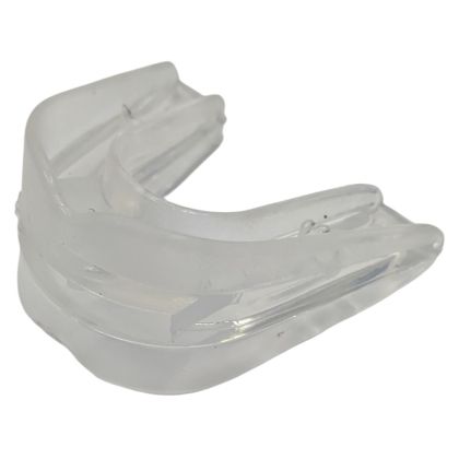 Mouth guard MASTERS, double, transparent, for contact sports /400597/