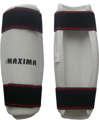 Martial arts guards MAXIMA, White, size L /40005503/