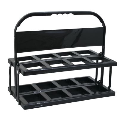 Foldable carrier basket for 8 bottles MAXIMA /300290/