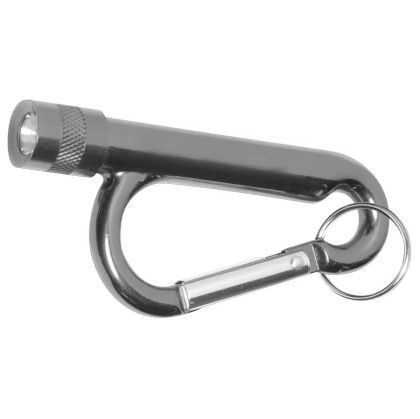Carabiner 8 cm with flashlight /600307/