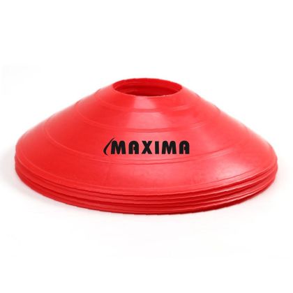 Конус за маркиране (шапка, паница) MAXIMA, Червен /20081905/