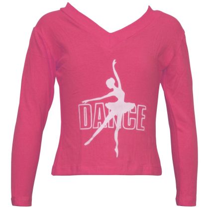Kids long sleeve T-shirt, Cyclamen, size 5XL /40041705/